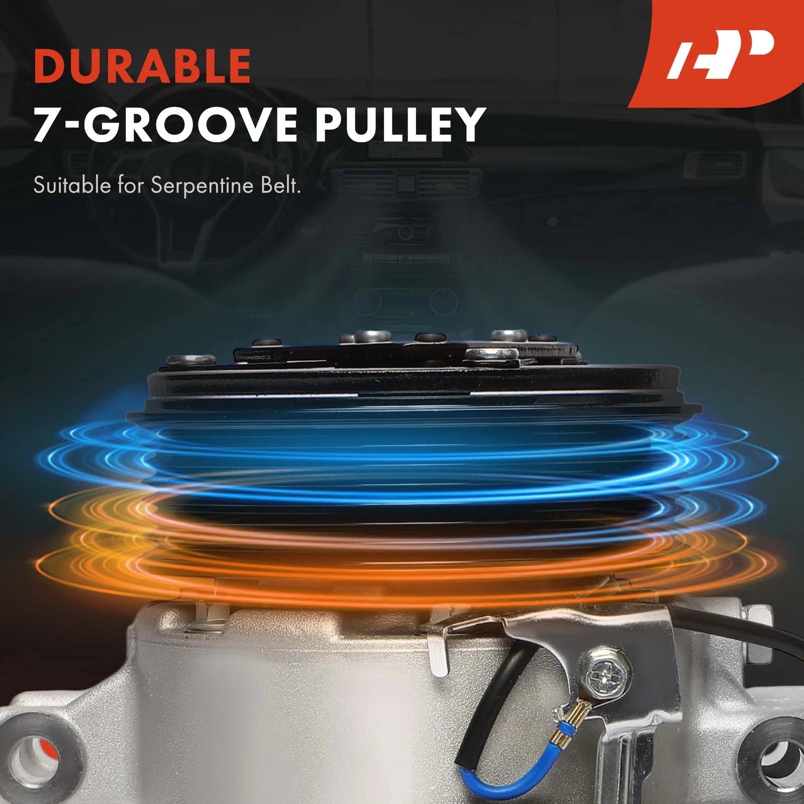 A/C Compressor with Clutch for Honda HR-V (2023-2024)