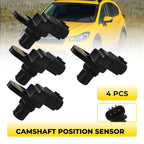 Set of 4 Camshaft Position Sensors for Subaru Legacy Outback Impreza Forester