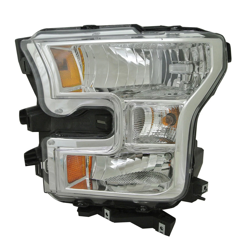 Replacement Driver Side Halogen Headlight Lens Housing for Toyota Hilux (2005–2015)