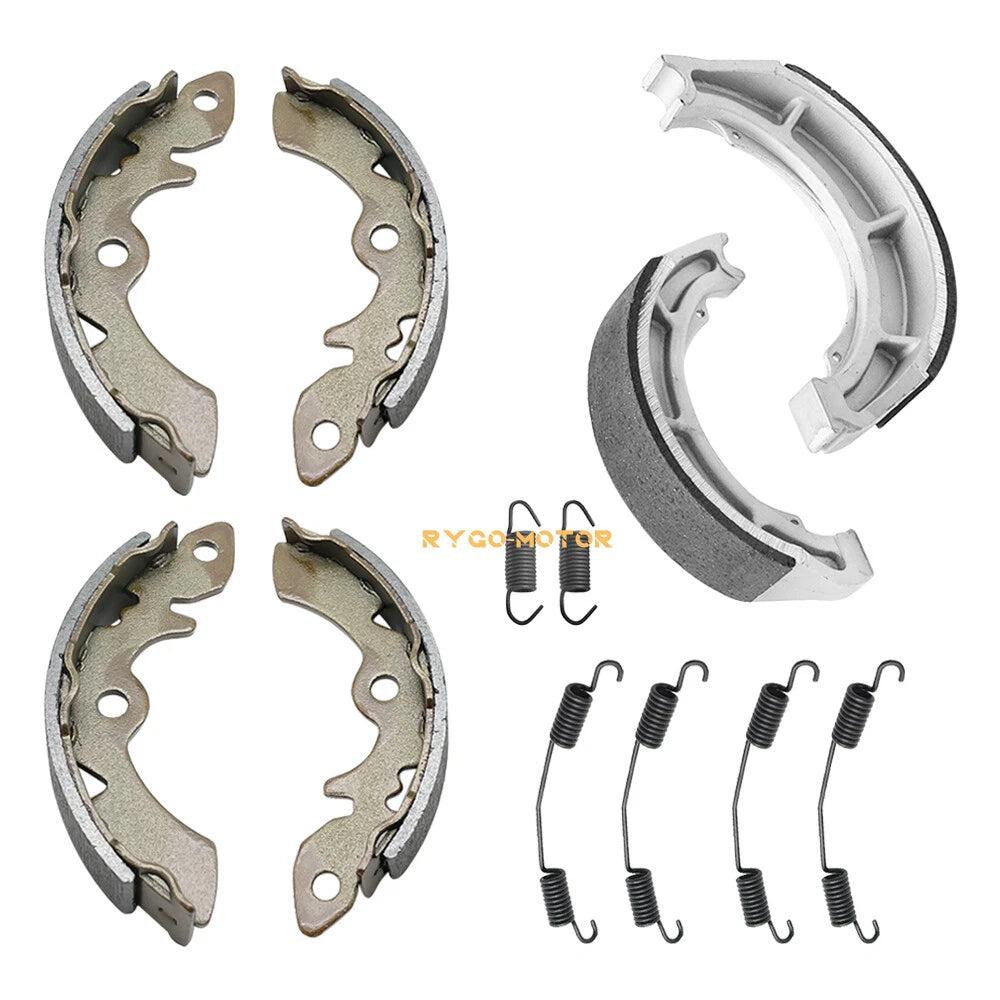 Front & Rear Brake Shoes for Suzuki LT250EF LT300E QuadRunner 250 300 (1985–1989)