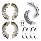 Front & Rear Brake Shoes for Suzuki LT250EF LT300E QuadRunner 250 300 (1985–1989)