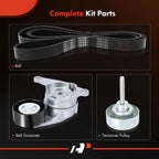 3X Serpentine Belt Drive Component Kit for Chevy Equinox (2008-2009)