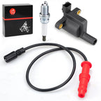 Ignition coil w/ cap & spark plug for Polaris Sportsman 500 EFI (2008–2014)