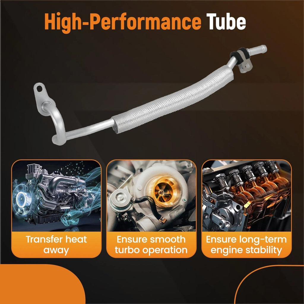 Turbocharger Coolant Water Pipe for BMW F23 M240i 340i 440i xDrive (2015–2021)