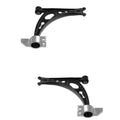 Set of 2 Front Suspension Control Arms & Bushings for Audi A3 Eos R32 (2006–2013)