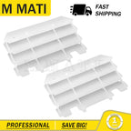 Radiator Guard Louver Set for Kawasaki KX125 KX250 (2003–2009)