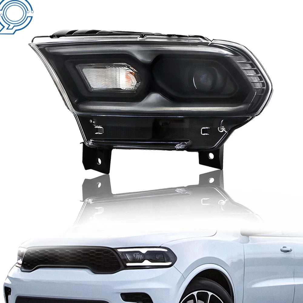 LED Headlight for Dodge Durango (2021–2023) Driver LH Side with Signal Lamp