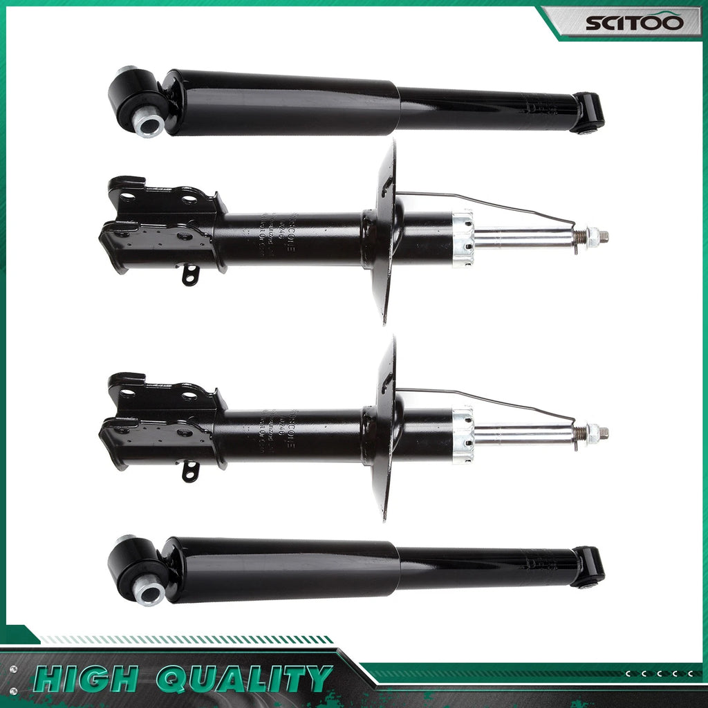 Set of 4 Shocks Struts for Chrysler PT Cruiser (2001–2010)