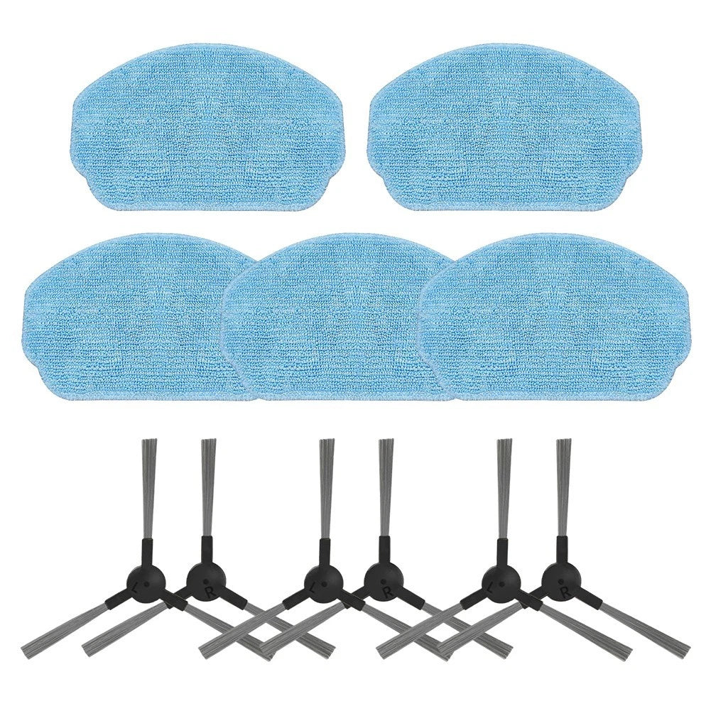 Side Brush Mop Replacement Parts Kit for Midea VCR04W (2018–2023)
