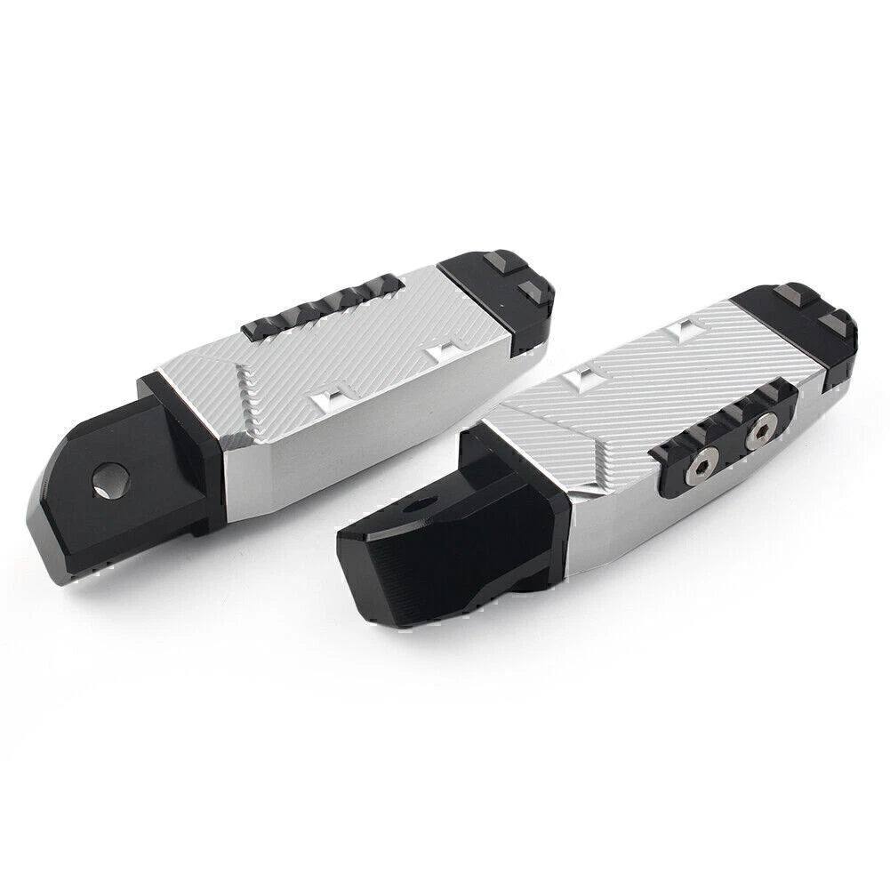 Rear Passenger Footrests Foot Pegs Pedal Pads for Yamaha YZF R1 R6 (2000–2023)