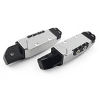 Rear Passenger Footrests Foot Pegs Pedal Pads for Yamaha YZF R1 R6 (2000–2023)