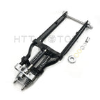 Black Springer Front End for Harley Sportster (2004–2023) +2" Length