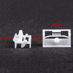Set of 20 Car Side Skirt Trim Moulding Clips for BMW 3 Series (E36 E46 E90 E91)