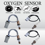 4X Oxygen Sensor for Chevy Silverado 1500 (2014–2017) 4.3L 5.3L 6.2L
