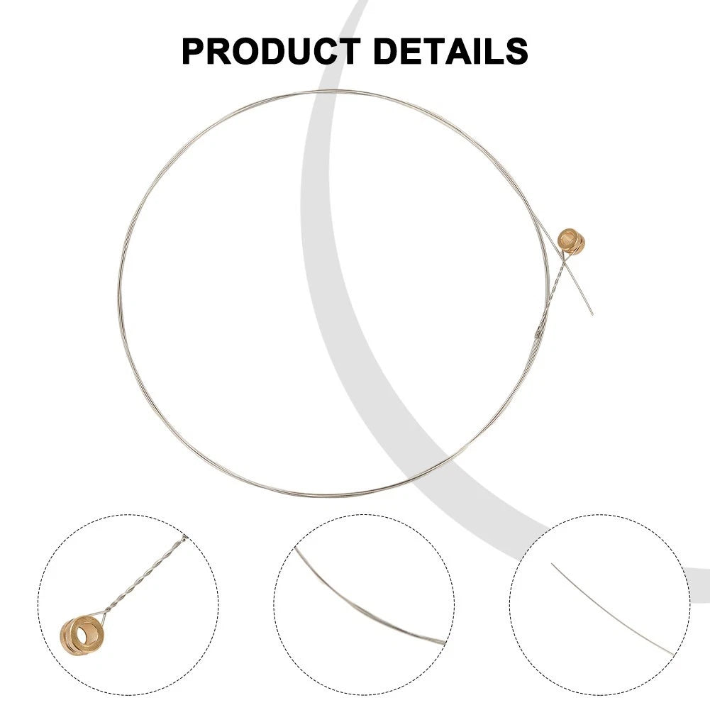10PCS E-String (.010) Replacement for Acoustic Guitar (1st String)