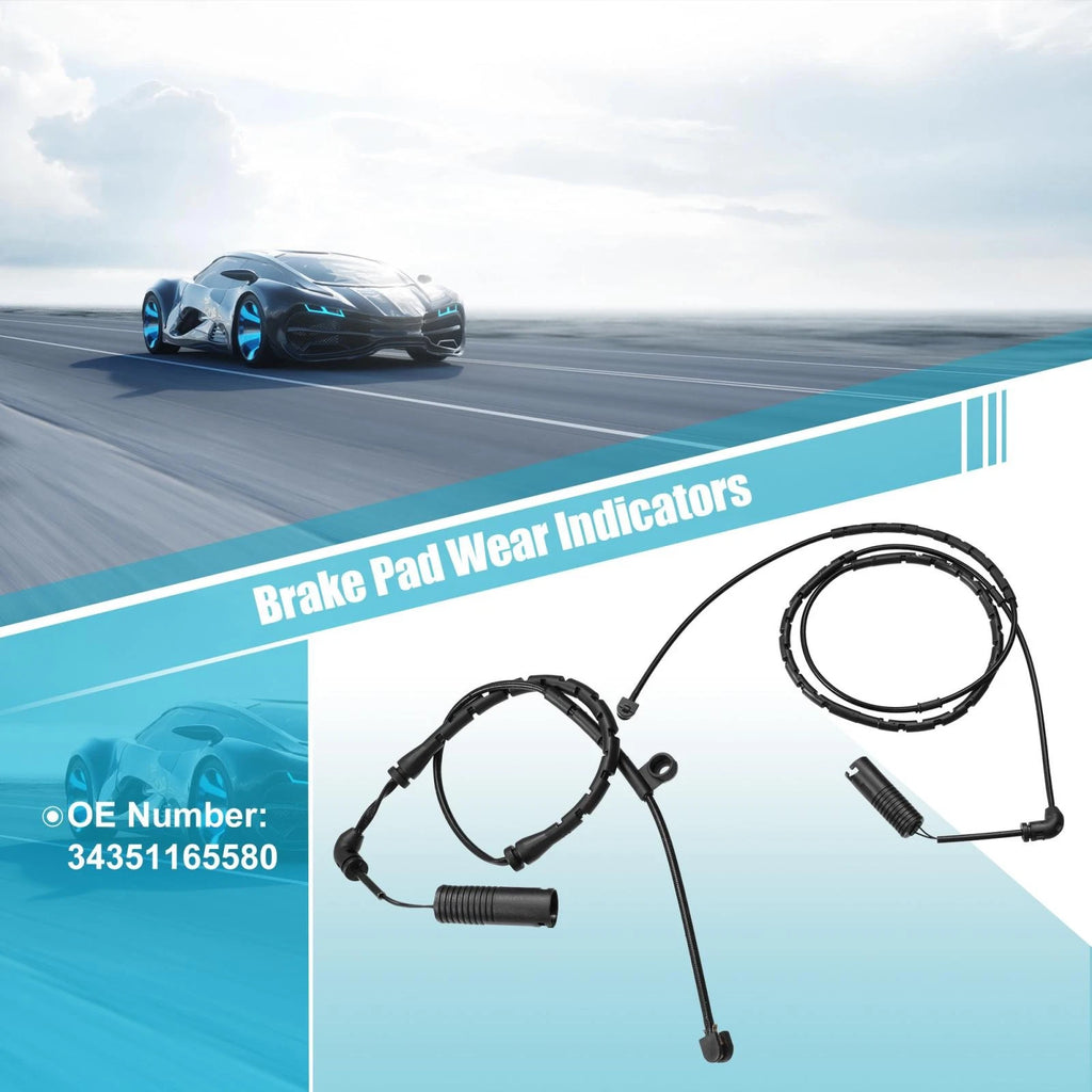 2X Brake Pad Wear Sensor for BMW 330xi 325xi 330i 330Ci (2001–2006)