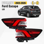 Set of 2 LED Tail Lights for Ford Escape (2023–2026) Left + Right Side