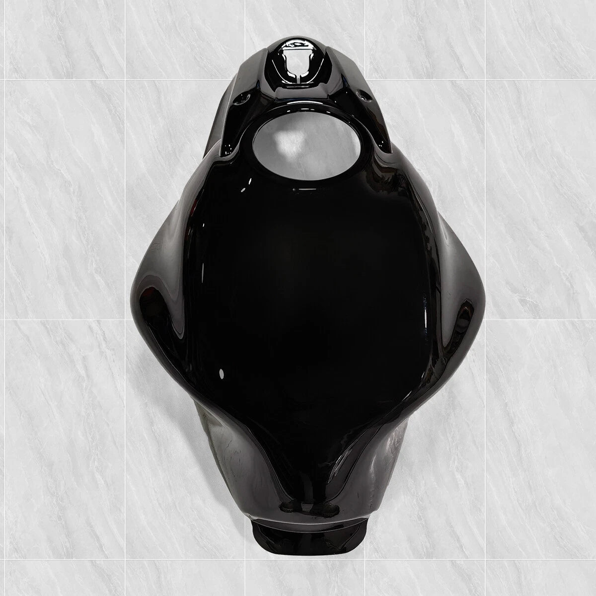Glossy Black Fuel Gas Tank Cover for Kawasaki Ninja 650 (2017–2025)