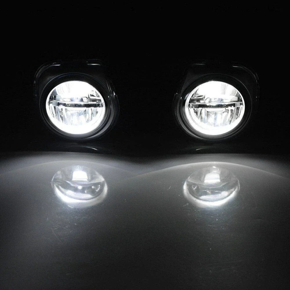 1 Pair LH+RH LED Fog Lights for BMW X3 X4 X5 X6 (2010–2019)