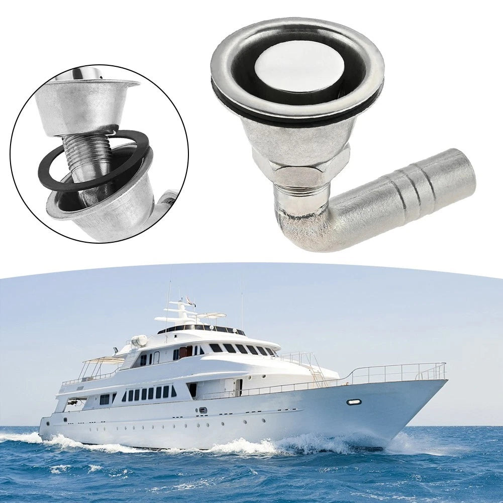 Marine Grade Water Tank Outlet with Bowl Vent for