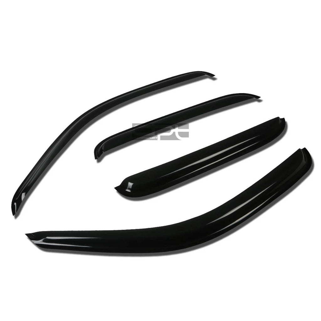 Window Visor/Wind Deflector for Toyota Tacoma (2001–2004) Double Smoke Tint