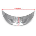7" Headlight Visor for Harley XL, XLH, FXR, FX (Chrome)