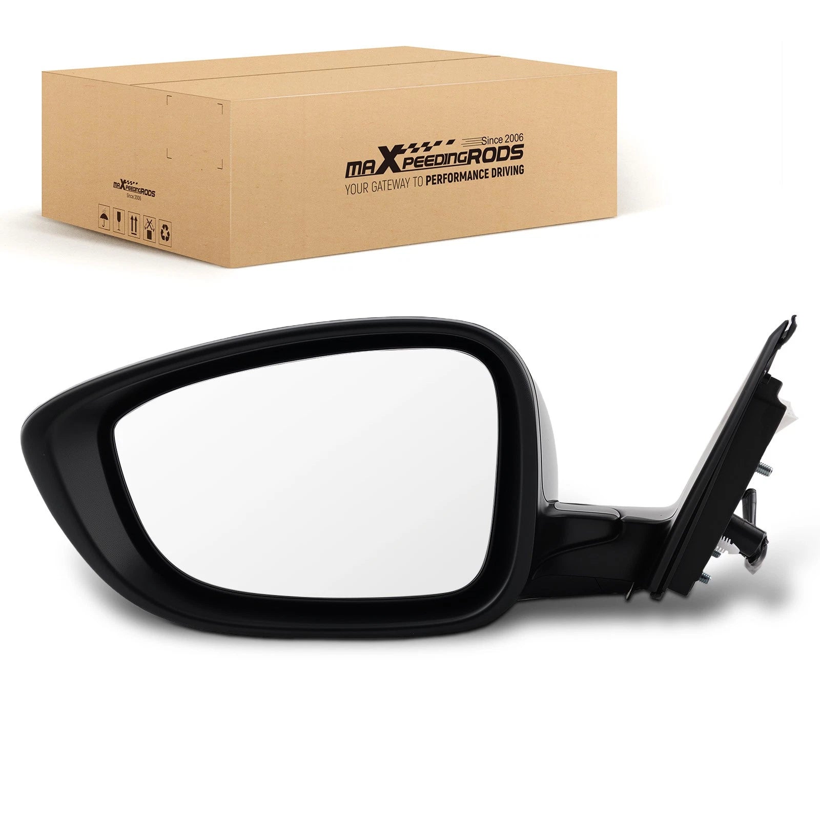 Left 3 Pin Power Mirror for Honda Accord (2018-2021) Black