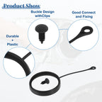 Fuel Tank Cap Tether Rope 2 x for Mercedes-Benz E320 (2003-2009)