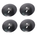 Set of 4 Disc Harrow Blades 18" Plain for Various Brands (Fits 1 1/2" Axle)