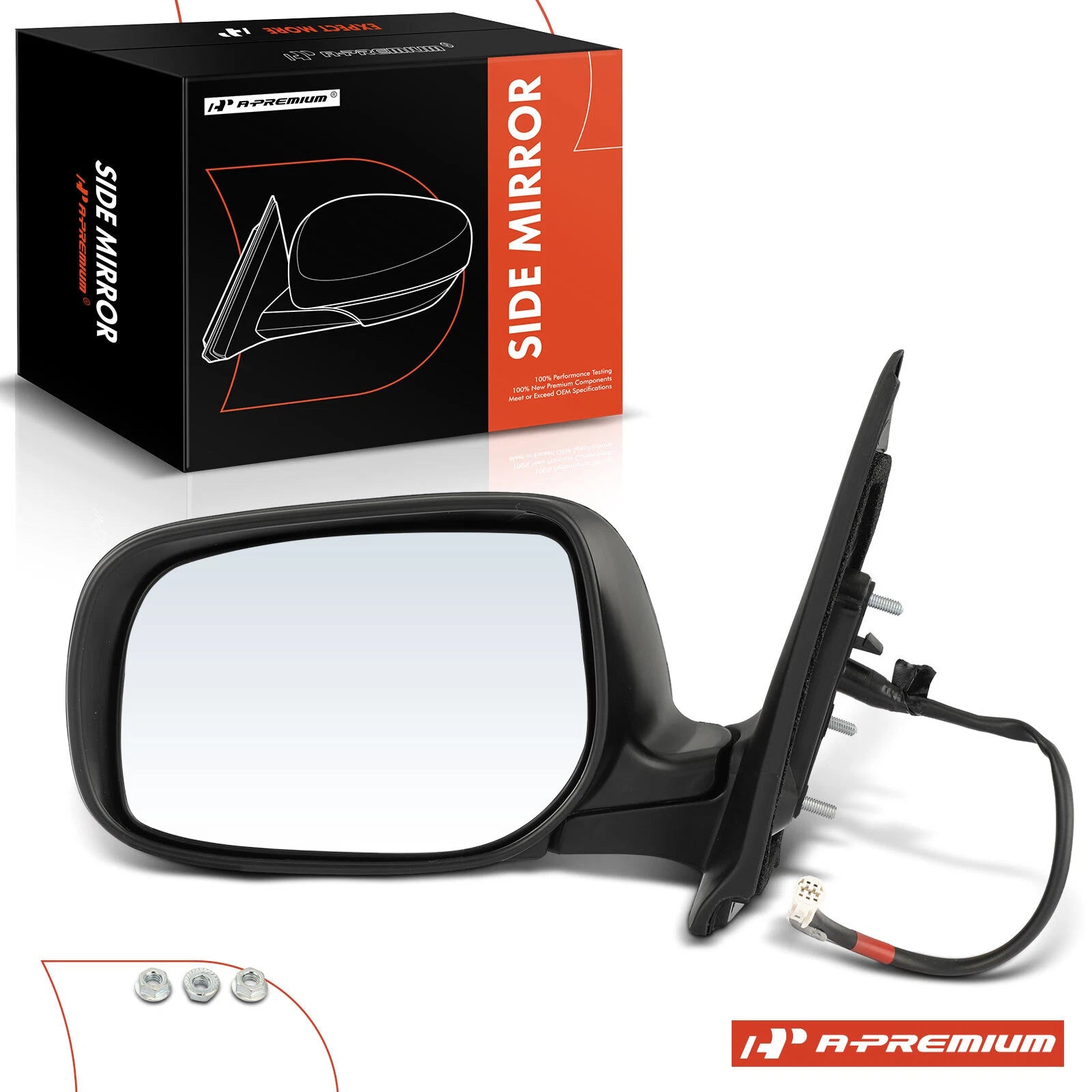 Driver Power Mirror with Manual Folding for Toyota Yaris (2007-2012)