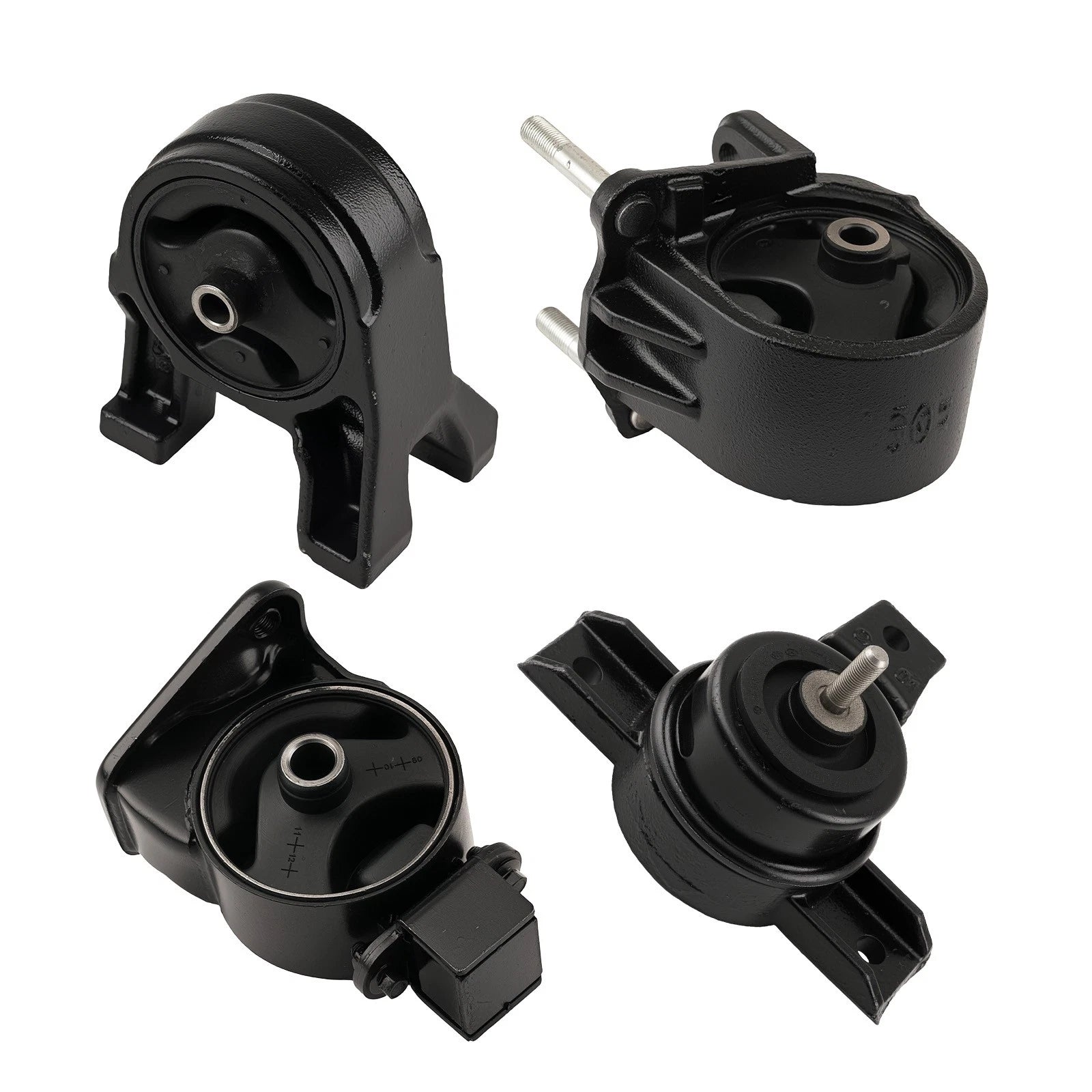 Set of 4 Engine Motor & Trans Mounts for Hyundai Santa Fe (2010–2012)