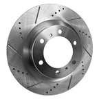 Set of 2 Front & Rear Brake Disc Rotors for Jeep Grand Cherokee, Dodge Durango