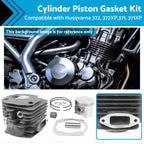 50mm Cylinder Piston Kit for Husqvarna 371 372 371XP 372XP 365