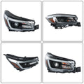 Right Side Headlight LED for Subaru Forester (2021) AFS Clear Lens Chrome