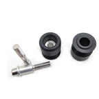 Black Swingarm Spools 10mm for Kawasaki Ninja Z1000, ER-6N, EX250F, EX650, ZRX1100