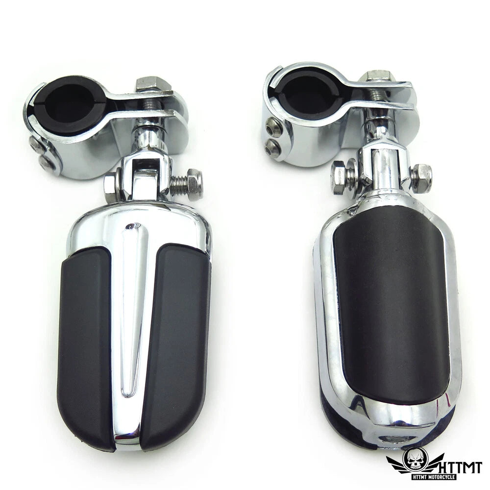 Highway Slipstream Foot Peg Mount Clamp for Harley Sportster 883 1340 (1" 1 1/4")