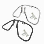 Saddlebag Guard Bar for Harley Softail Heritage Springer (1997–1999) Black/Chrome