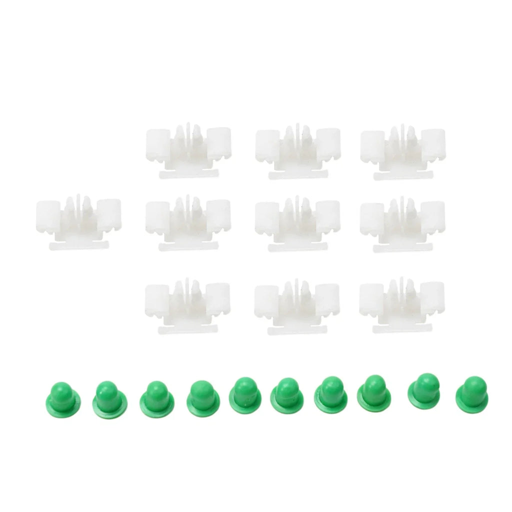 Plastic Clips Side Moulding White Bumpstrip Door