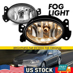 2X LED Fog Lights for Mercedes W211 W169 W251 W164 (2007–2009)