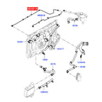 Coolant Overflow Hose LR115217 for Land Rover Range Rover Evoque (2020–2023)