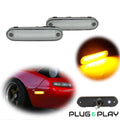 Clear LED Side Marker Lights for Mazda Miata MX-5 (1990–2005)