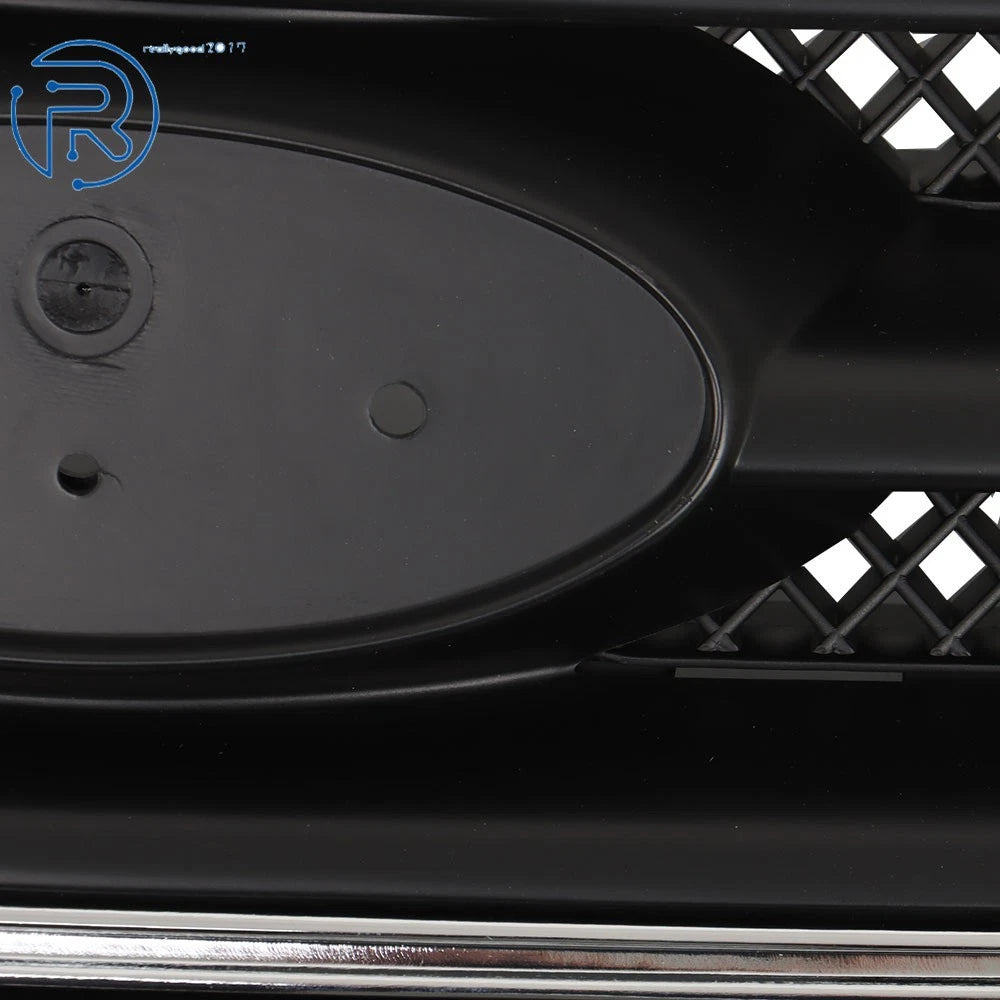 Matte Black Grille Assembly with Chrome Trim for Ford Taurus (2013-2019)