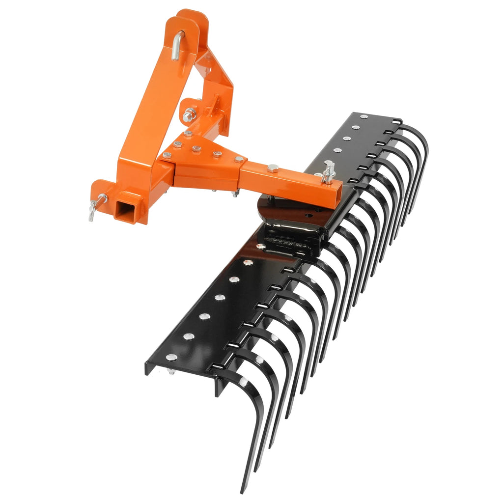 50" 3-Point Landscape Rake for Cat 0 Tractor