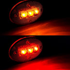 Smoke LED Dually Bed Fender Side Marker Light for Ford F350 F450