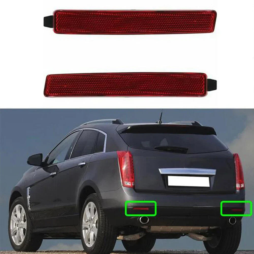 Rear Bumper Reflector Lights for Saturn Outlook, Acadia, Traverse (2007-2017)