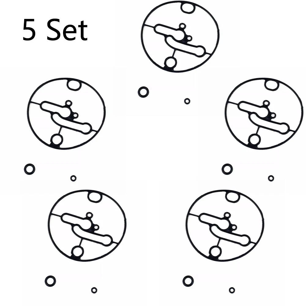 Set of 5 Carburetor Float Bowl Gaskets for B & Stratton (698781, 796184, 799727)