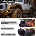 4Pcs Wiper Linkage Bushings for Jeep Wrangler YJ (1987-1995)
