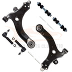 Set of 6 Front Lower Control Arms & Tie Rods for Chevrolet Impala (2000–2013)
