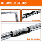 Chrome 12" Prewired 32mm Handlebar for Harley Sportster/Dyna/Softail (1996–2006)