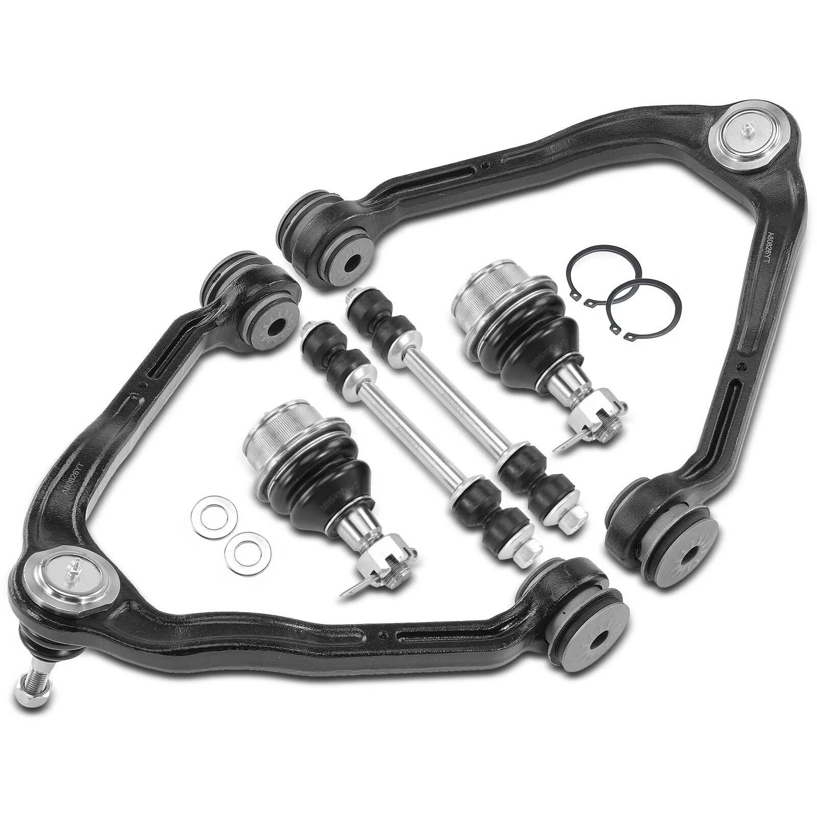 8x Front Control Arm Ball Joint Sway Bar for Chevy Express 1500 (2003-2014)